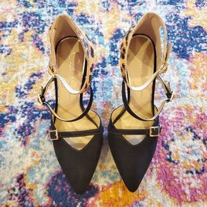 Jessica Simpson - leopard calf heels